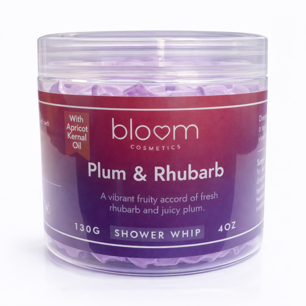 Plum & Rhubarb Whipped Soap