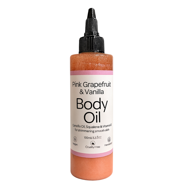 Pink Grapefruit & Vanilla Body Oil