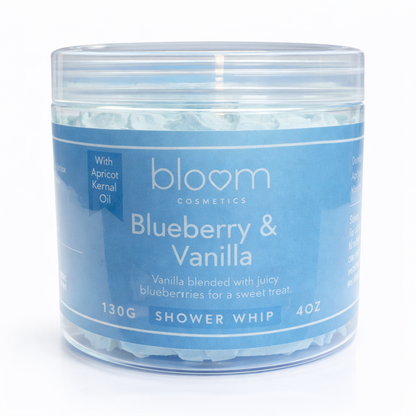 Blueberry & Vanilla Whipped Soap