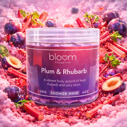 Plum & Rhubarb Whipped Soap