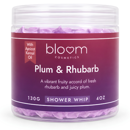 Plum & Rhubarb Whipped Soap