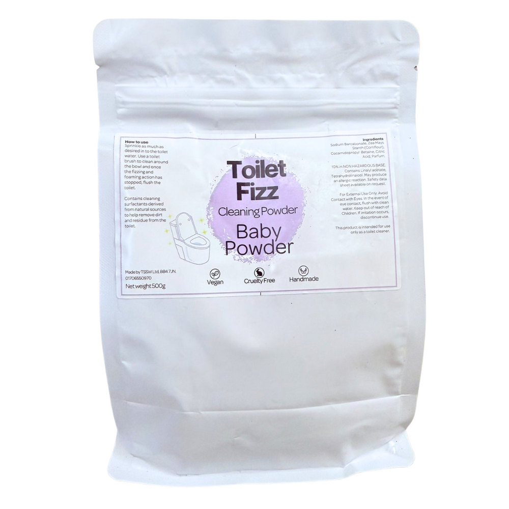 Baby Powder Toilet Fizz