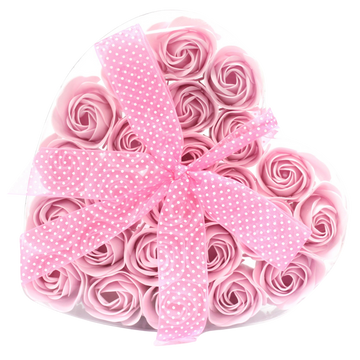 Pink Soap Roses (24 Roses)